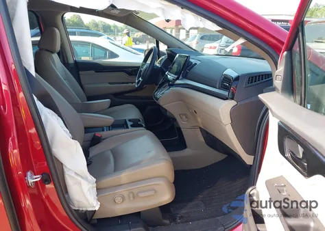 2023 Honda Odyssey Touring from USA, damaged, VIN 5FNRL6H89PB022277